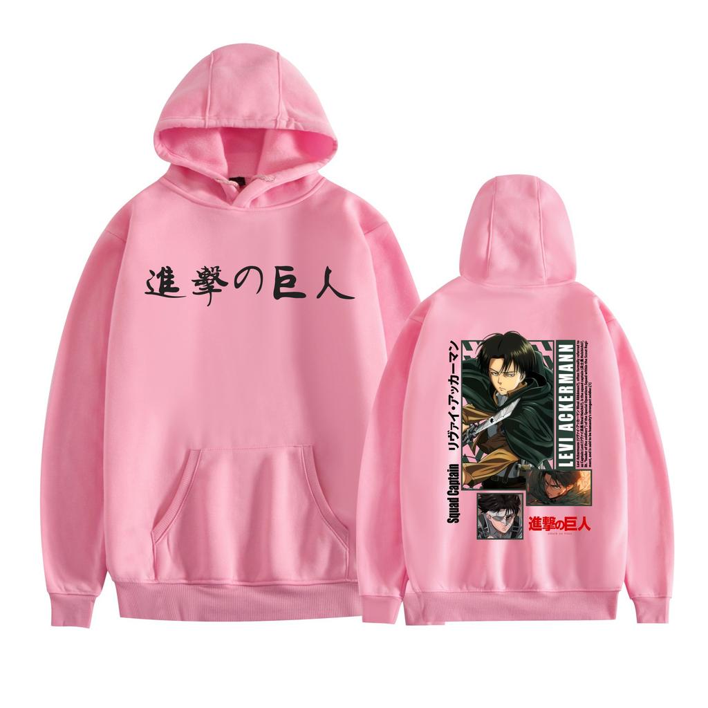 Unisex Cosplay Hoodie Pullover Women Men Attack On Titan Anime Hooded Sweatshirt Costume