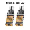 2PCS Superior LED T15 W16W 45 SMD 4014 Car Auto Canbus Reversing Lamps Stop Light Back Up Lights Reverse Bulb