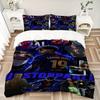 3Pcs Unstoppable Soccer Legend Bedding Sets For All Sizes New 3D Printed Bed Cover Comforter Duvet Cover Pillowcase Bedroom Decoration