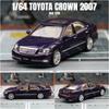 1/64 Toyota Crown Alloy MiniatureCar Model Diecast Metal Scale Car ModeStatic Collection Children Toy Car Vehicles Gift
