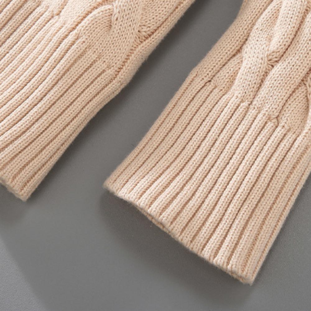 Pánské svetry ze 100% bavlny, vysoce kvalitní podzimní pletený svetr s copánkovým vzorem na zip, rolákové pulovry se zipem, Homme