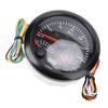 3 in 1 GPS Speedometer Tachometer Fuel Level Gauge with Turn Signal 3 3 8in 120MPH 8000rpm 7 Colors Backlit for RV