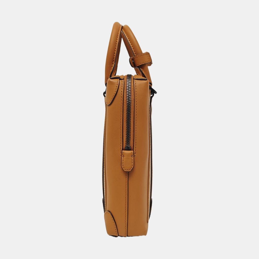 [Pre-Owned] Soft Berlin Visetos Monogram Print Faux Leather Shoulder Crossbody Tote Bag Small - Very Good #MKM6B1