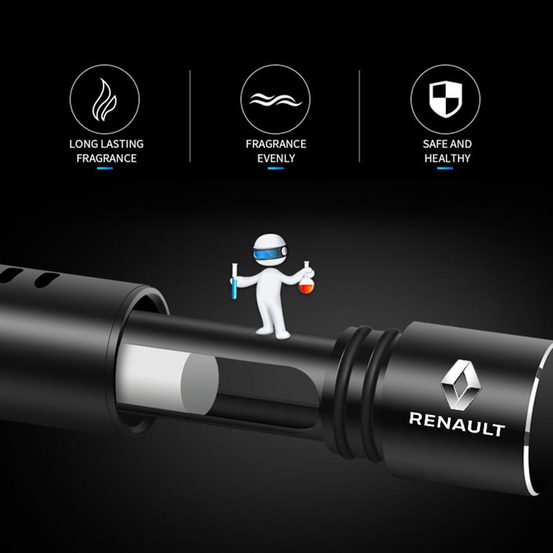 Car Air Outlet Perfume Air Conditioning Clip Fragrance For Renault Koleos 1 Clio Laguna 2 Megane 2 3 Duster Logan Captur HH8
