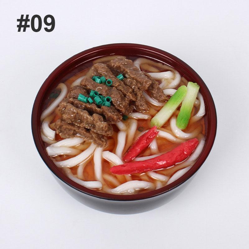 Plastic Fake Ramen Piggy Bank Egg Beef Seafood Ramen Bowl  Simulated Food Model Funny Piggy Bank Restaurant Window Display