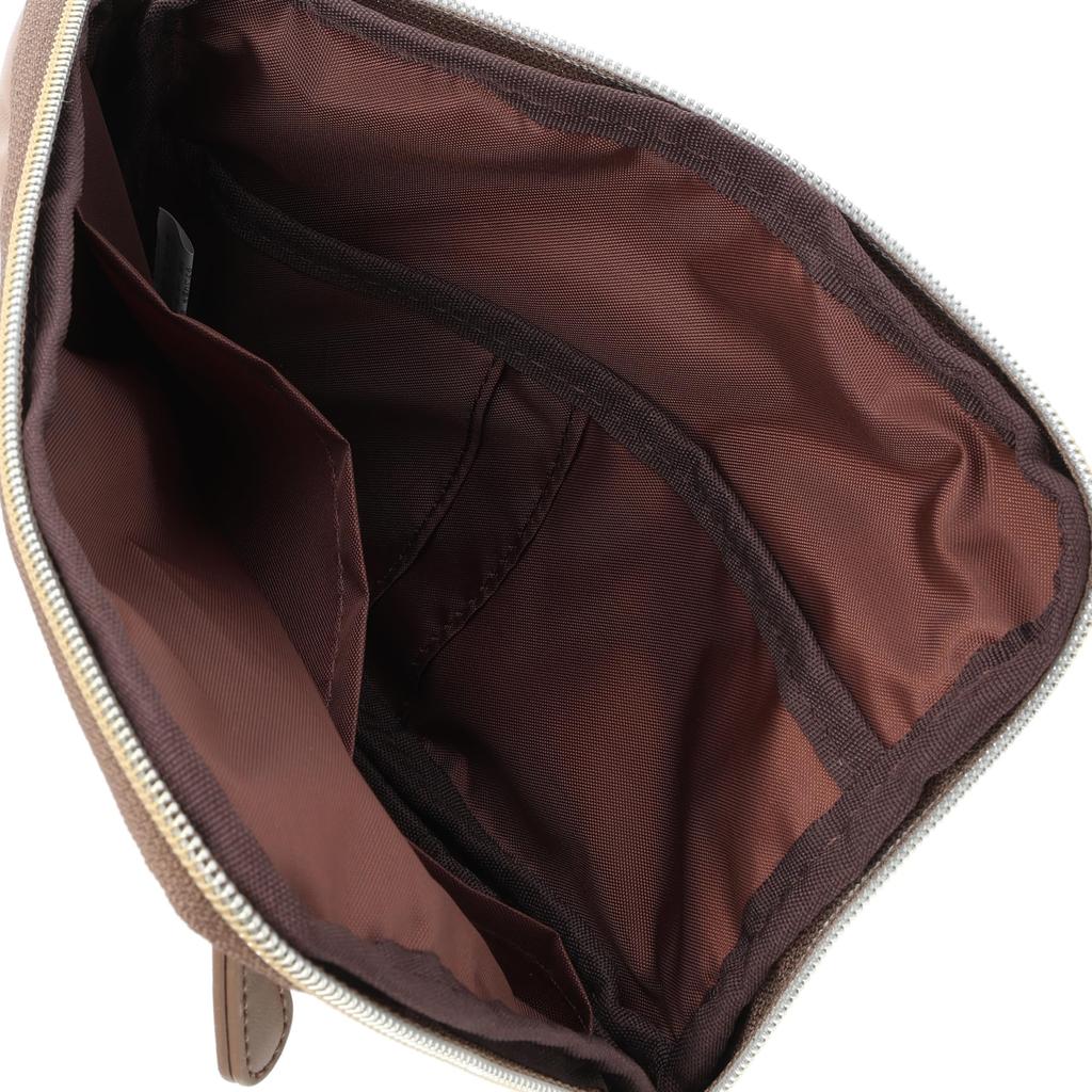 VASKA by Moz Women's Small, Cute Shoulder Bag with Interchangeable Shoulder Straps (Vertical or Horizontal) - Elk VS-0311, Greige