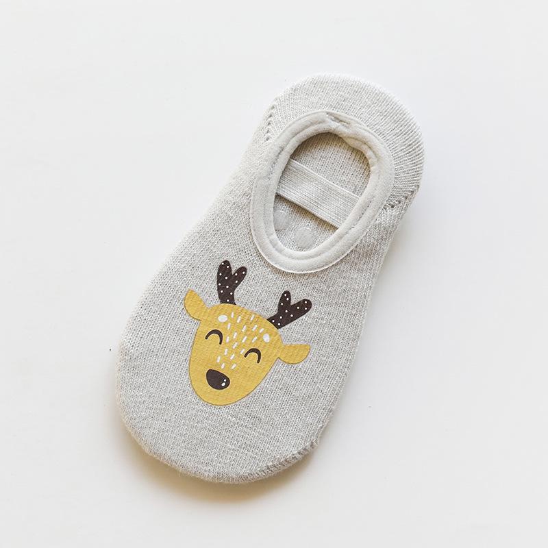 Cute Cartoon Animal Baby Socks for Boys Girls Summer Soft Cotton Anti Slip Sole Newborn Toddler Socks Shoes Kids Baby Socken New