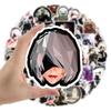 1050Pcs Nier Automata Game Stickers Personalized Cool Creative Decorative Skateboard Helmet Motorcycle Stickers Kids Toy