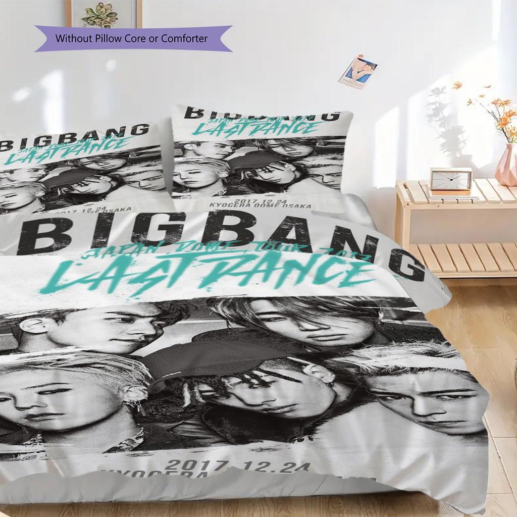 Big Bang Last Dance Concert Poster Bedding 1 Duvet Cover 2 Pillowcase Without Core Christmas Birthday Gift Soft And Comfortable