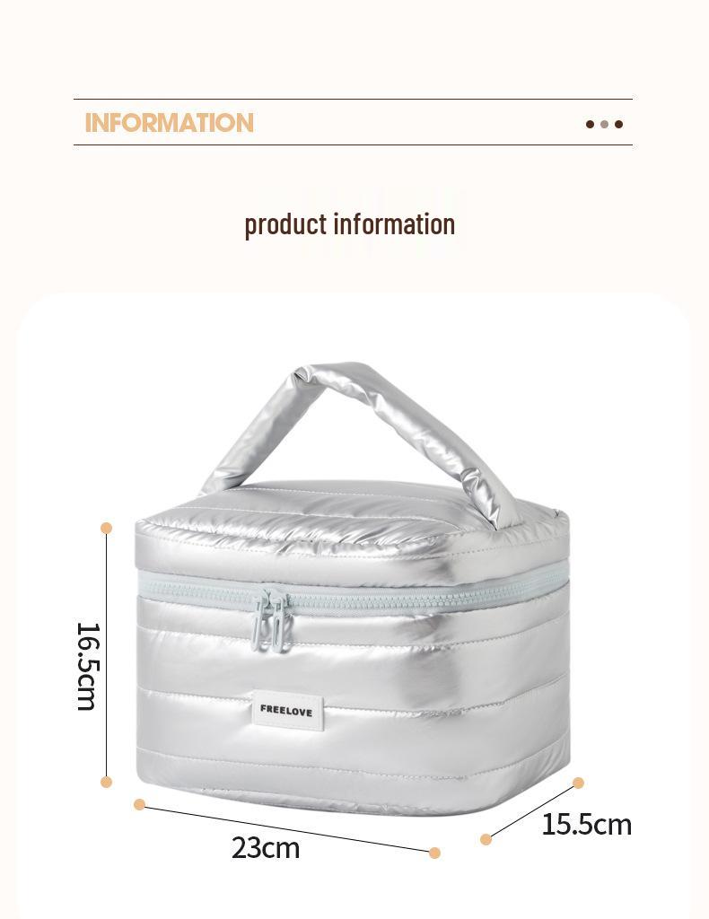 Bei Lian Women's Large Capacity Makeup & Skincare Travel Bag