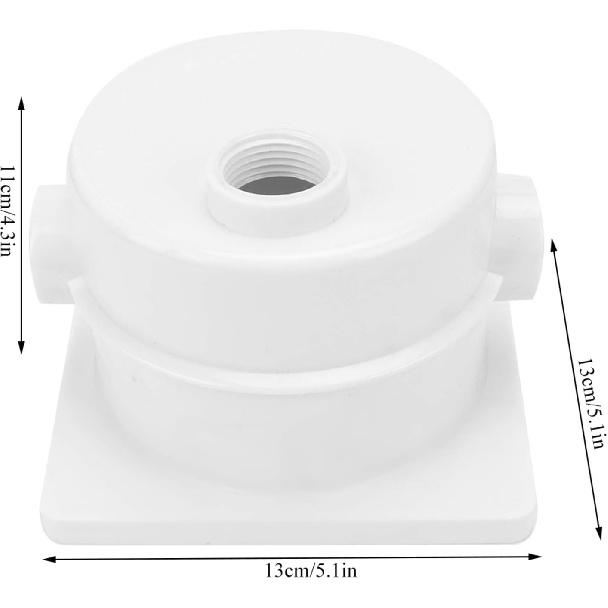 TOPINCN Plastic Material Swimming Pool Accessories Underwater Light Distribution Junction Box Replacement Easy to Install