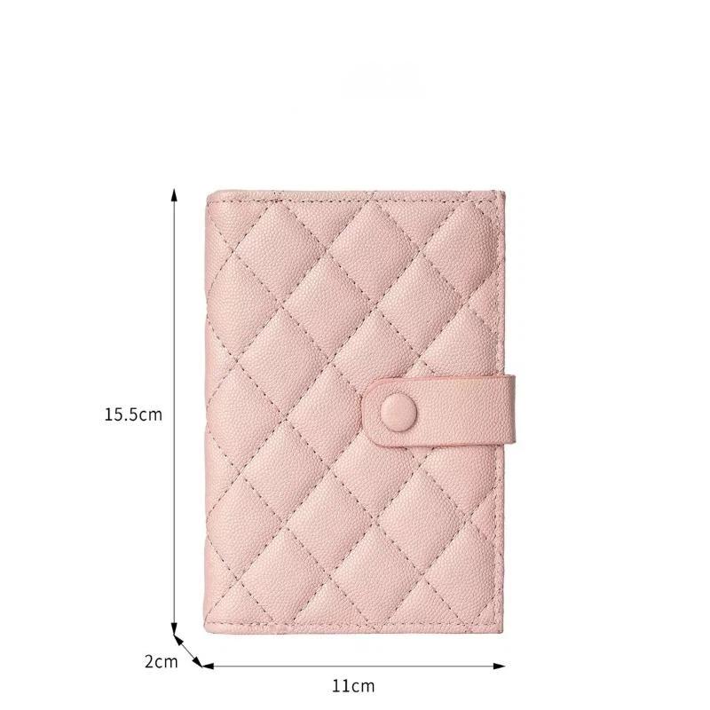 Passport Holder Wallet Korean Style Minimalist Slim & Compact Travel Passport Case With Card Pockets Passport Cover
