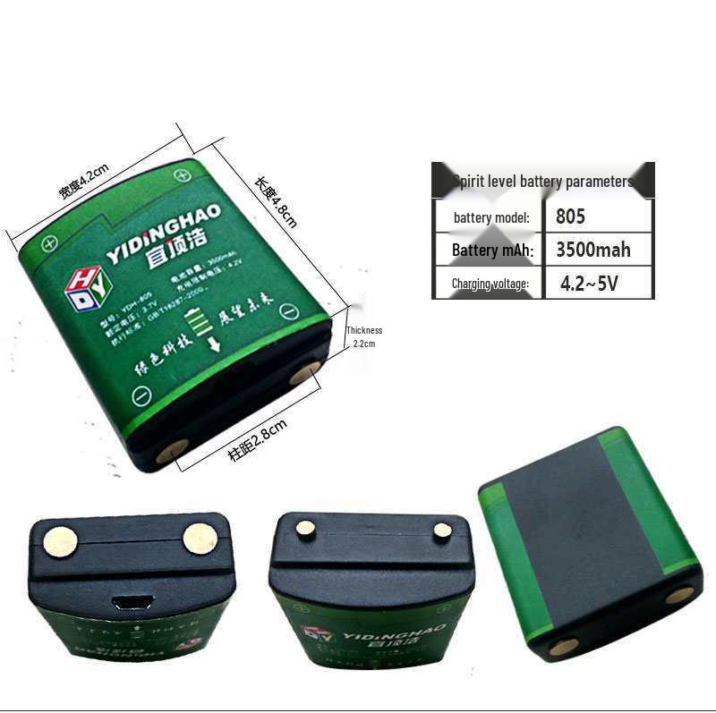 12-Line Infrared Laser Level with Large Capacity Lithium Battery and Charger