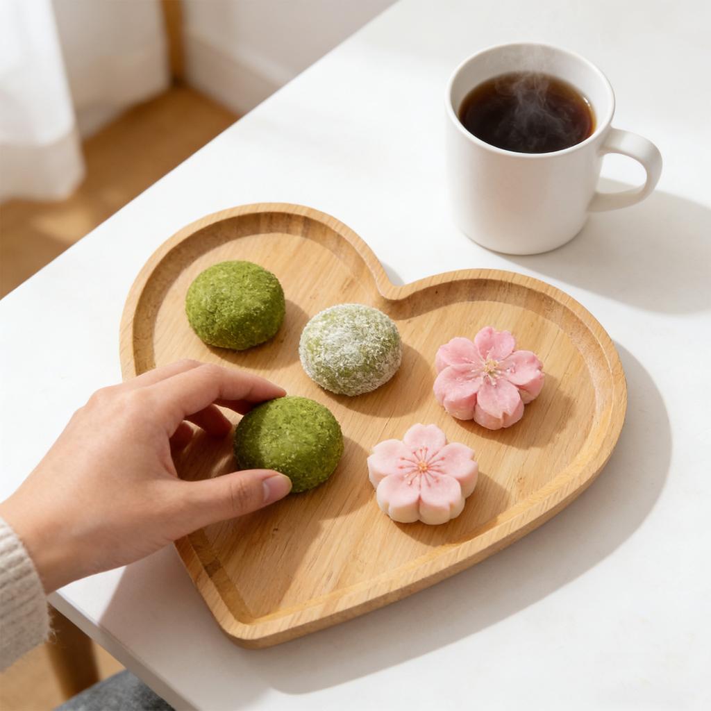 Wooden Heart-shaped Food Plates, Charcuterie Plates Party Supplies, Festive Atmosphere