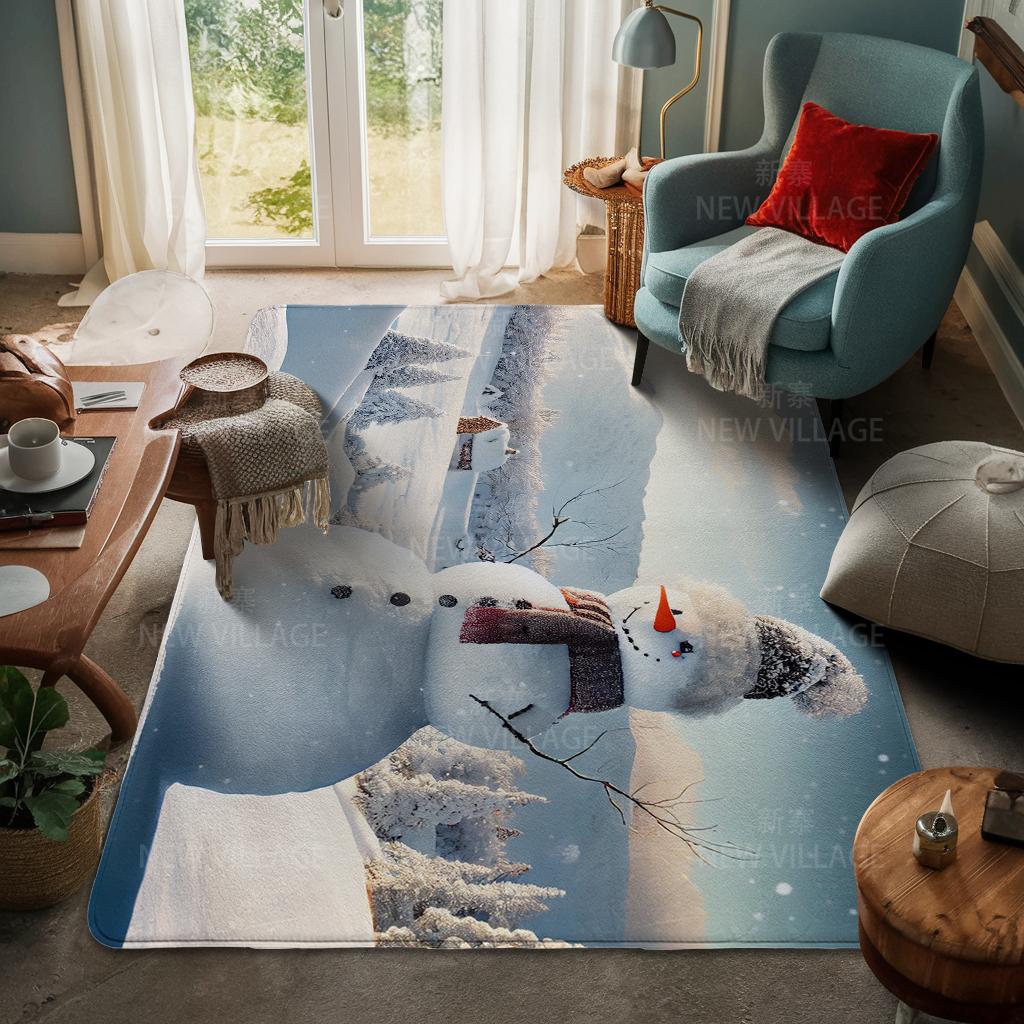 Koberec ke vchodu do domu Rohožka ke dveřím do domu Obývací pokoj Vana Koupelna Protiskluzové koberce s absorpcí vody vana Veselé Vánoce zima