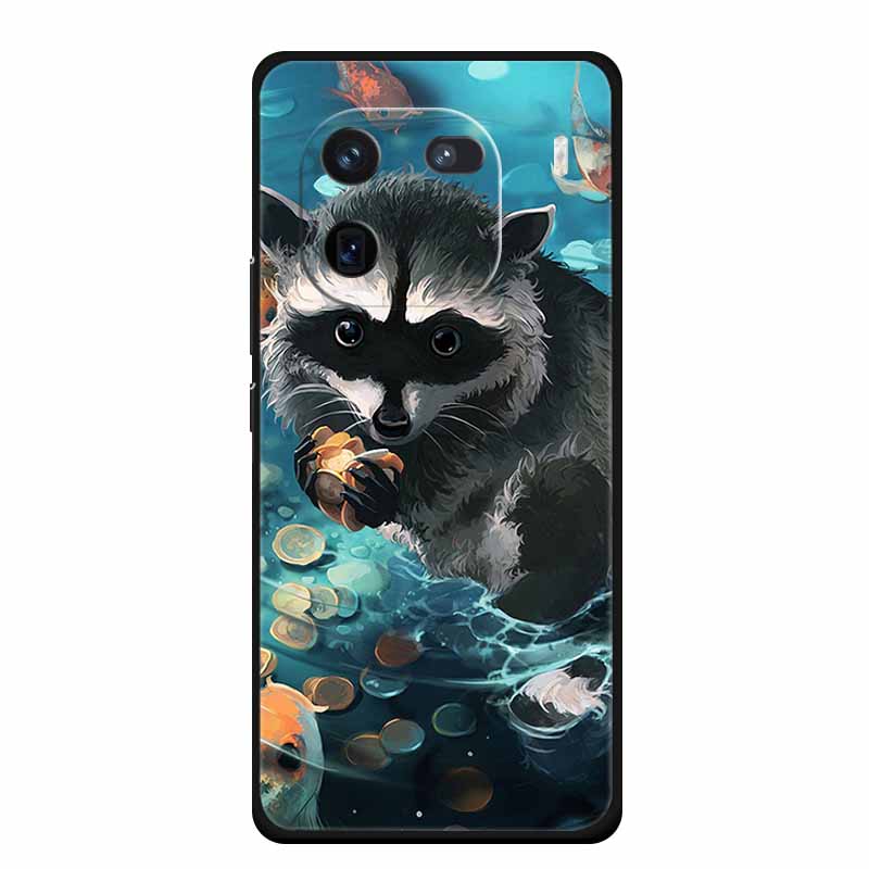 Phone Case For Vivo iQOO 12 Case iQOO12 Pro Funda Black Silicone Soft Back Cover Coque For Vivo iQOO 12 Pro Case 6.78" Capas Bag