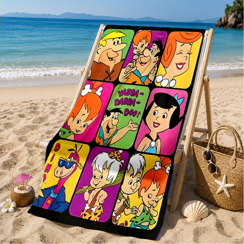 The Croods Players Adventure Beach Towel, Microfiber Beach Towel, Perfect For Pool, Beach, Travel, Home Decor Beach Party Fan gifts
