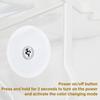 Folding Acrylic Ukulele Stand with Light Musical Instrument Holder Small Guitar Stand for Ukulele, Violin and Mandolin