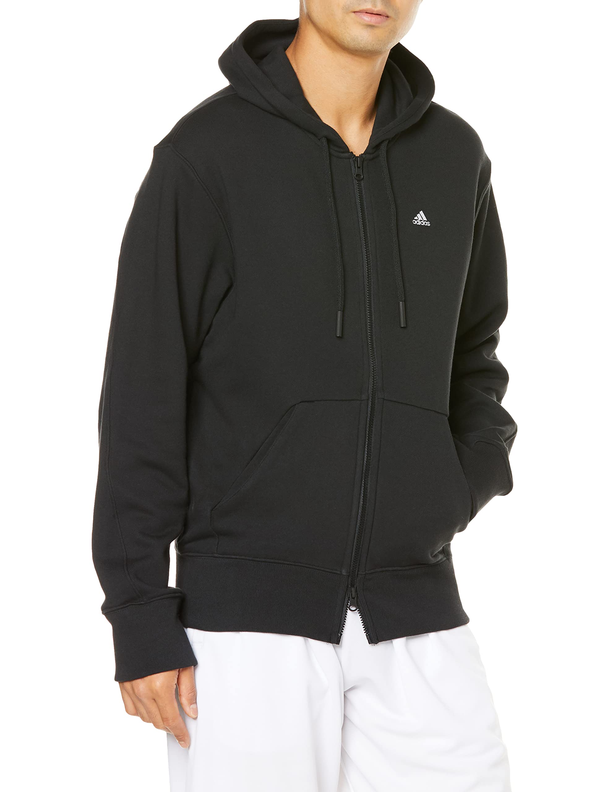 

Adidas Comfy Chill Black & Full-Zip Hoodie, Men s VM792, (H45369)