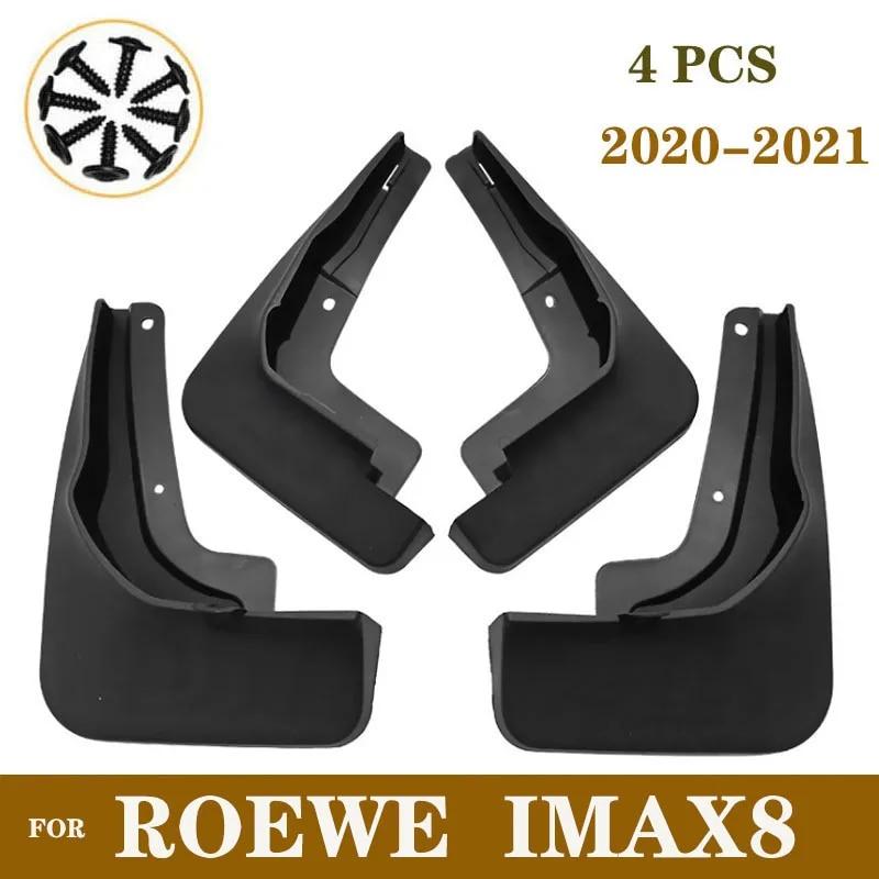 4 PCS Car Mud Flaps for Roewe Imax8 Plus - Mudguard Splash Guards Fender Mudflaps Auto Accessories