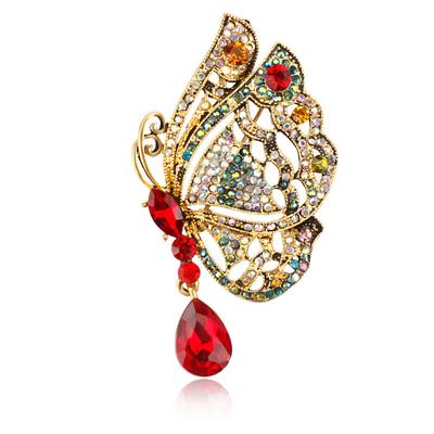 High-End Exquisite Brosche Damen Schmetterlingsbrosche Tieransteckblume Kleideraccessoires Anstecknadel