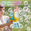 New Space Electric Automatic Bubble Machine Bubble Gun Summer Beach Bathing Outdoor Games Children Fantasy Kids Bubble Toy