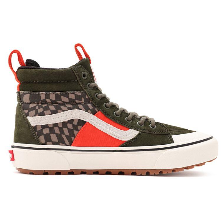 Vans Sk8-Hi Mte-2 High-Top Casual Skate Shoes Unisex Sneakers Green White Red VN0A5HZZ6L6