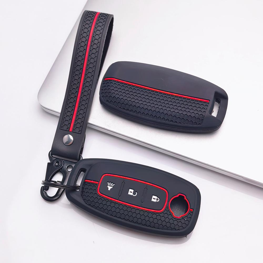 Key Fob Cover for Nissan Altima Sentra Models Rogue Murano Protect Your with Keychain Anti-Scratch Surface Shockproof Structure Soft Grip Texture