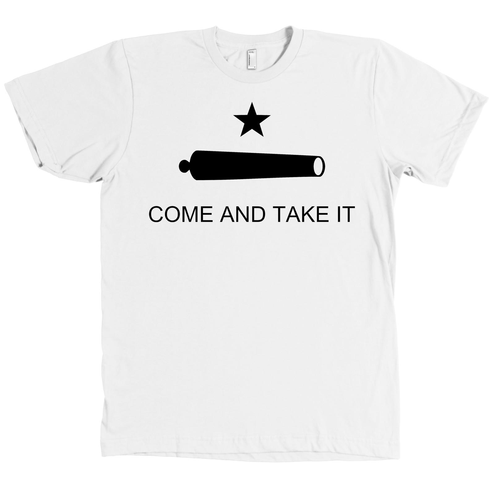 Come and Take It Bella + Canvas Patriotic Texas Revolution Flag T Shirt NEW S разноцветный