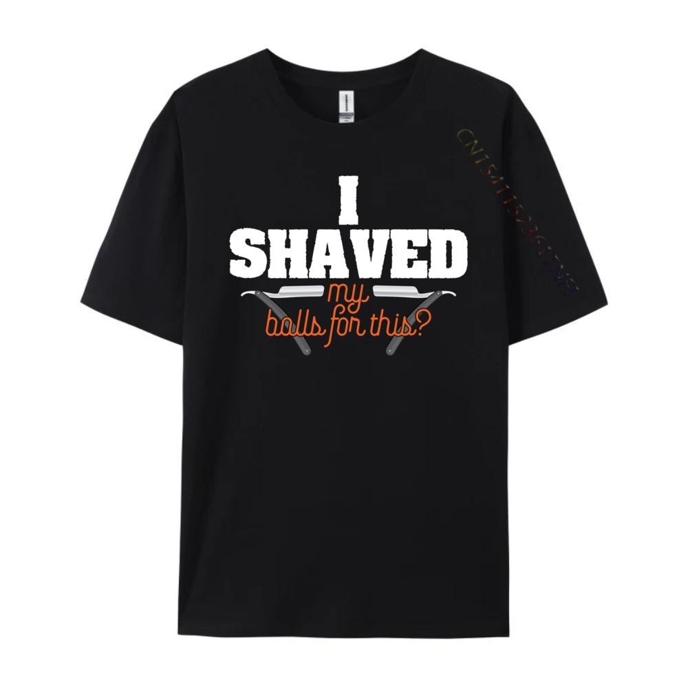 Habe mir die Eier dafür rasiert Sarkastisch 3XL Herrenbekleidung Herrenbekleidung Gruppe