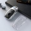 IUIU Key Fob Cover Clear, TPU Fob Case Compatible with Mercedes Benz A-Class C-Class C300 C63 CLA CLS E-Class E300/ E400/ E63 G-Class GL/GLK GLA