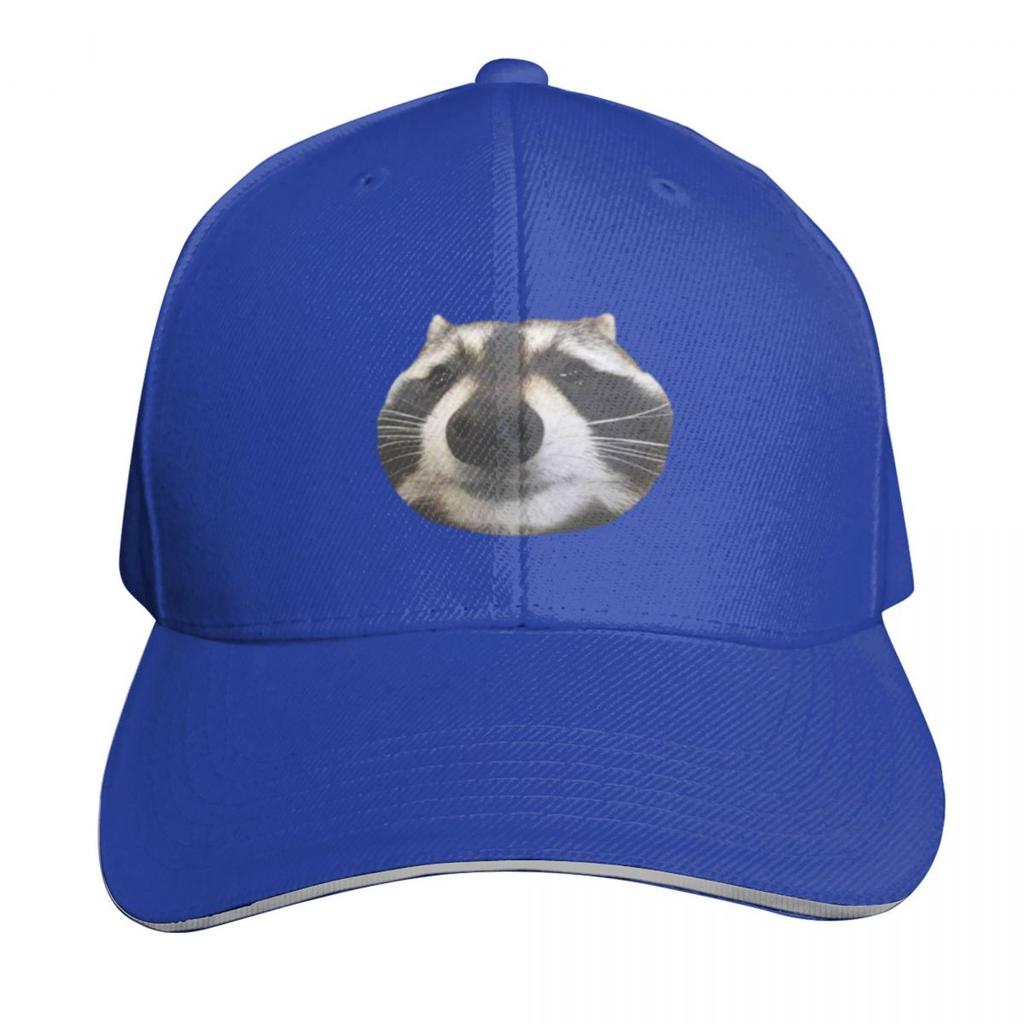 Funny Boy Raccoon Set Meme Pack () Baseball Cap Golf Hat Dropshipping Hat Luxury Brand Sun Hat Hats For Women Unisexs