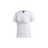 (WMNS) Sports Stylish Round Neck Short Sleeve White Women's GJ9022