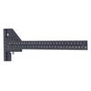 0 to 280mm T Shaped Ruler Aluminum Alloy Accurate Scale Multifunctional Woodworking Ruler for Measuring and Marking
