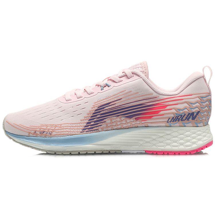 

Кроссовки Li Ning Red Rabbit 4 V2 с амортизацией, амортизацией, нескользящие, износостойкие, с низким верхом, женские, розовые, ARMQ012-8