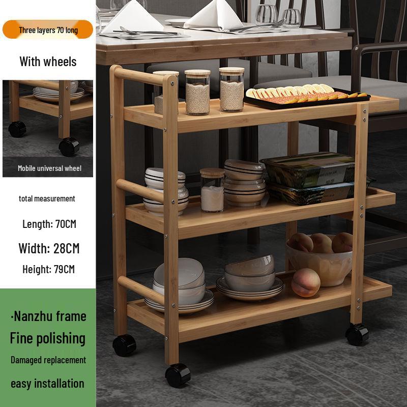 Danle Multi-Layer Wooden Storage Rack