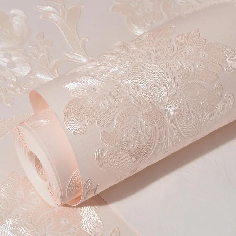 3D Wallpaper Exquisite Embossed Home Decor Bedroom Living Room Deco Modern Wallpaper Self Adhesive Contact Paper Papel Pared