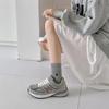 Embroidered Bee Socks Mid-Tube Socks Catwalk The Same Trendy Solid Color Cotton Socks Vertical Striped Double Needle Socks