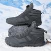Waterproof Non-Slip Five-Finger Snow Boots with Velvet Lining for Outdoor Hiking