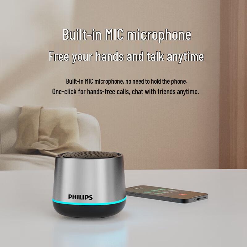Philips TAS1009 Portable Bluetooth Speaker