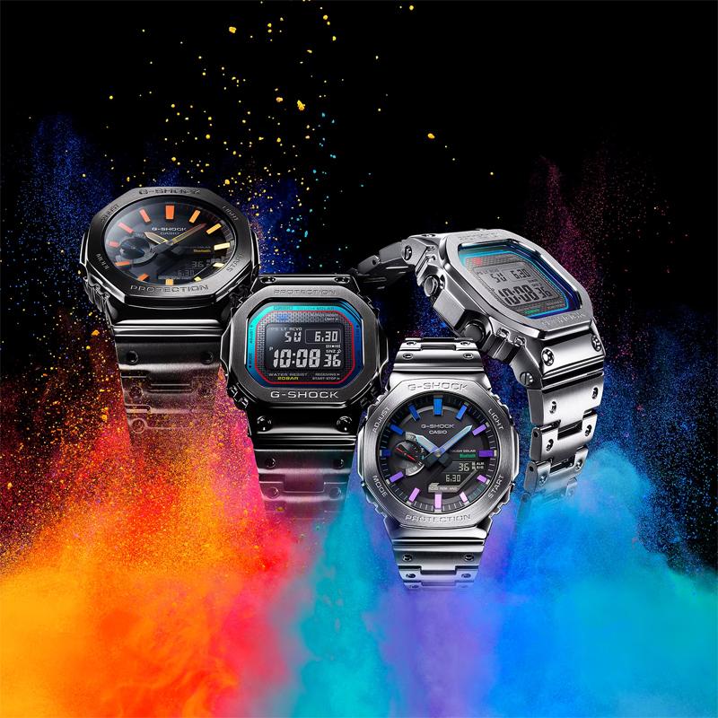 Casio Unisex Full Metal Series Schwarze Uhr GMW-B5000BPC-1JF