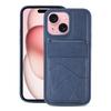 Multifunctional Vertical Flip Card Wallet Holder Vegan Leather Back Phone Case