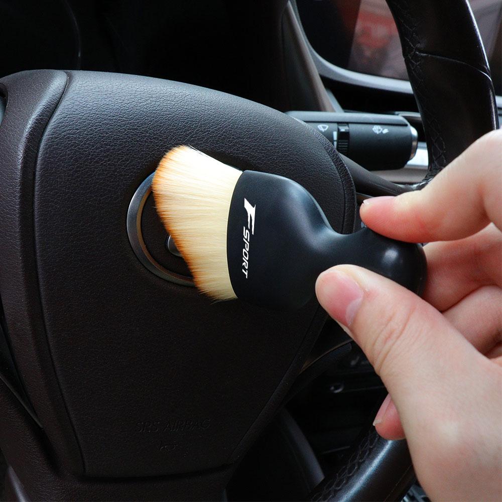 1/2Pcs Car Conditioning Air Outlet Dust Cleaning Soft Brush For Lexus IS IS250 IS250C IS300 IS300C IS350 IS350C F SPORT RX GX LS
