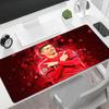 Soccer Player Action Large Mouse Pad Office Mouse Mats Ultra-Long Desk Mat Non-Slip Rubber Base Computer Desk Office Decoration Accessory