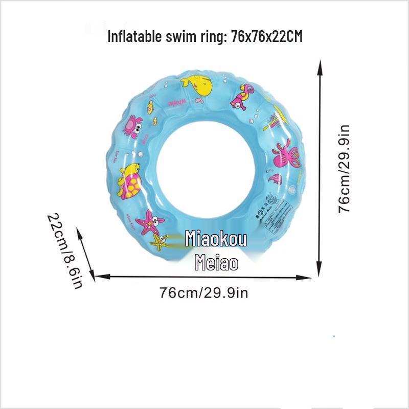 

Children s Inflatable Crystal Swimming Ring