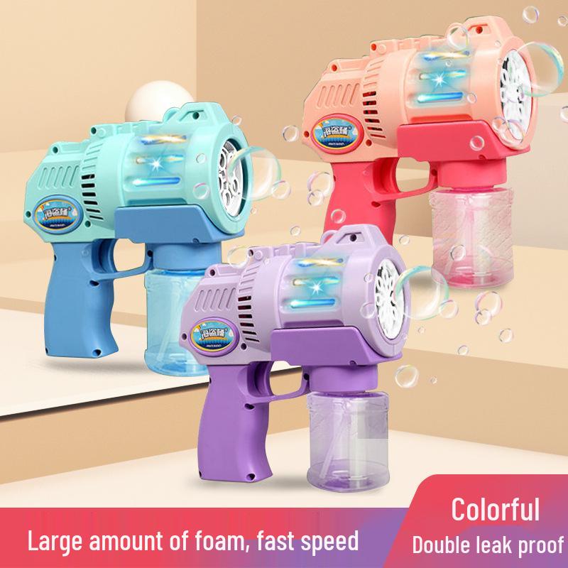 

TikTok Electric Bubble Gun: Automatic Bubble Machine Toy for Kids