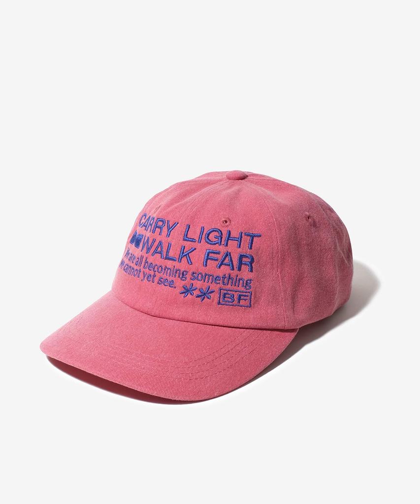 Beollunpeulenjeu Carry Light Walk Far Pigment Ball Cap Red