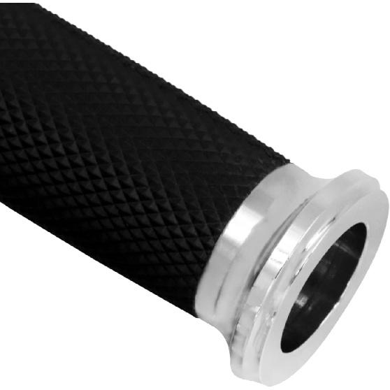 Handlebar Grips for 1" 25mm Handle Bars Universal Fit for Harley Touring Dyna Softail Sportster XL883 1200