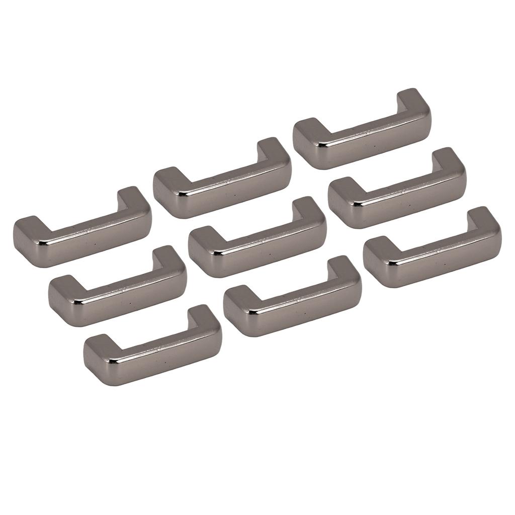 20 Pcs Arch Bridge Buckle 16.5x6x7mm Metal D Ring Connector Buckle with PH Screw for Leather