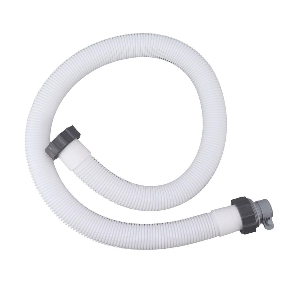 1.5in Diameter 59in Long Accessory Pool Pump Replacement Hose Filter Pump Hose Includes 1 Hose Adapter